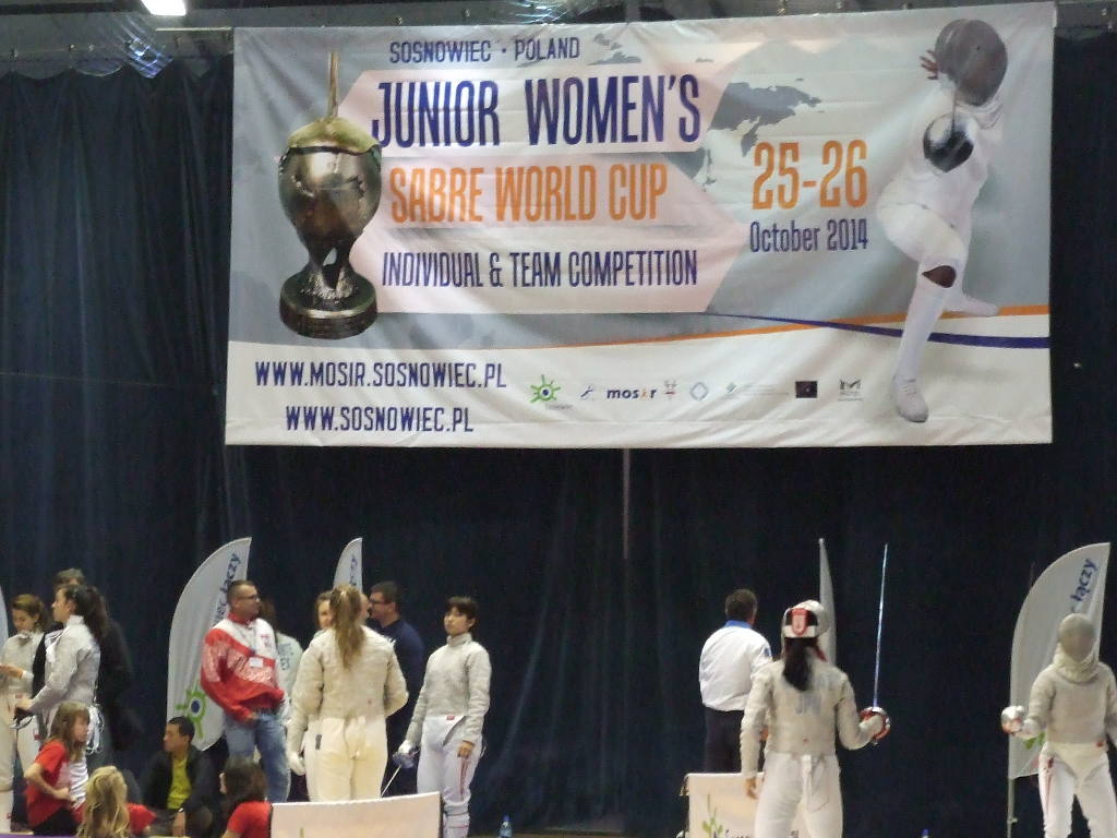 Puchar Świata Juniorów w szabli kobiet Katowice 2014